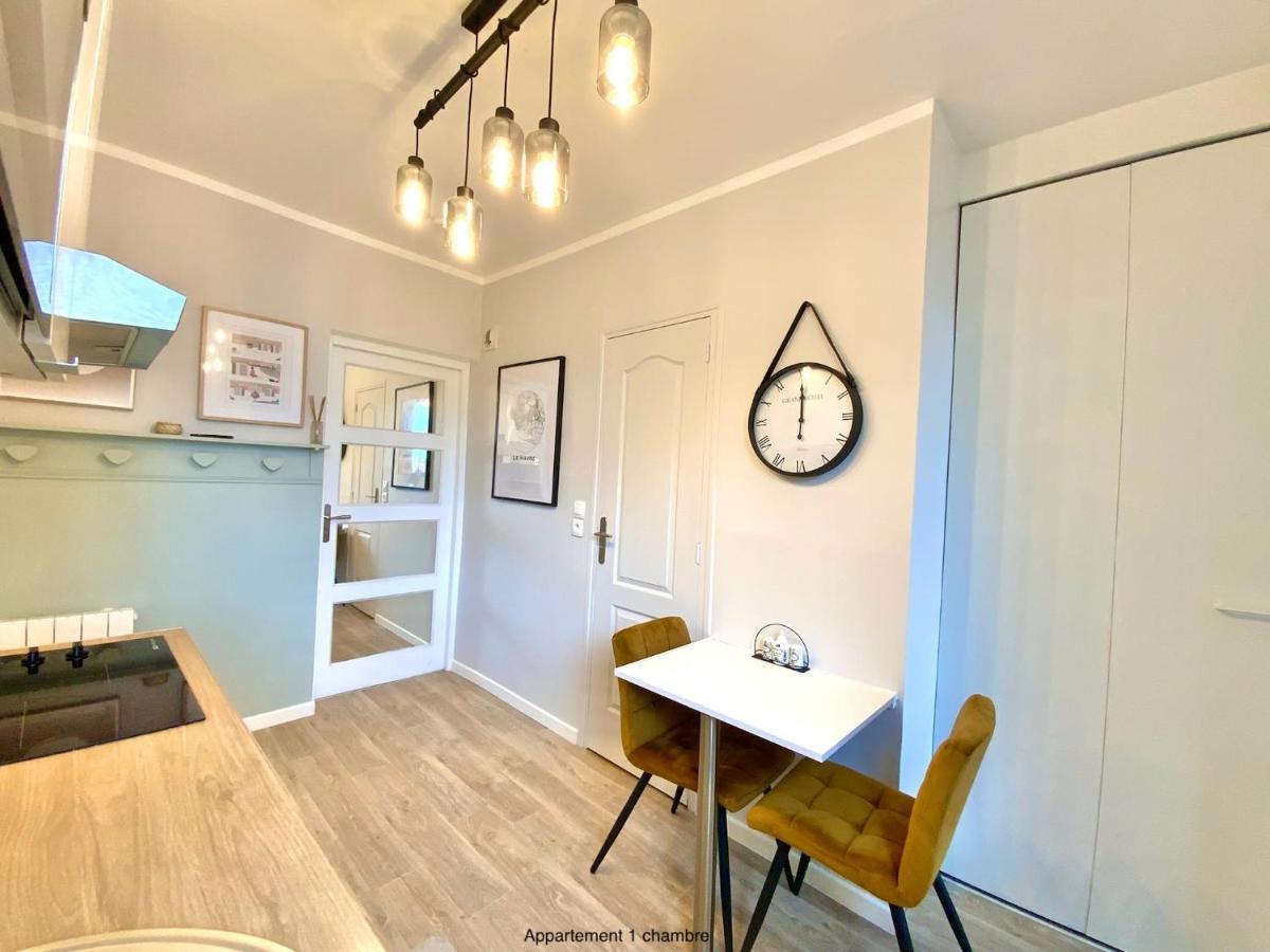 Appartements Chaleureux - 15 Min A Pied De La Gare Le Havre Exterior photo