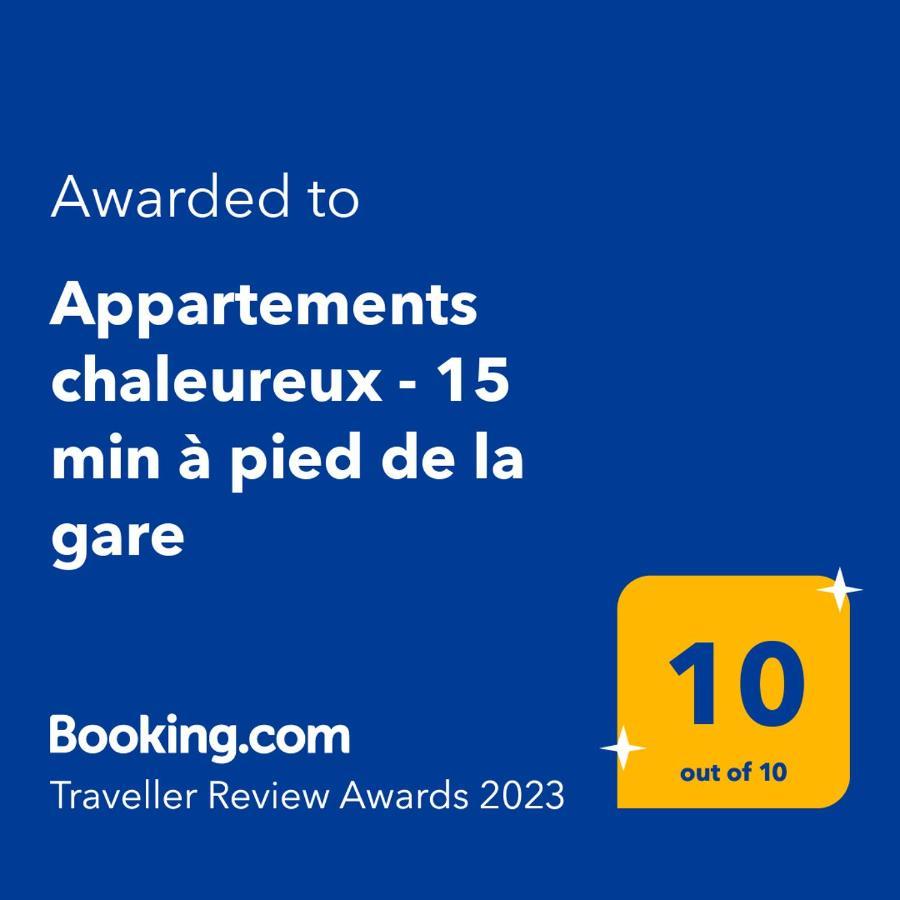 Appartements Chaleureux - 15 Min A Pied De La Gare Le Havre Exterior photo