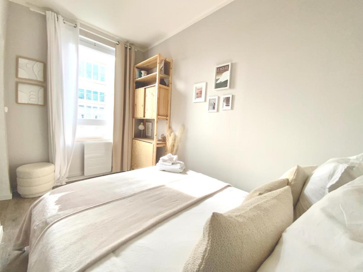 Appartements Chaleureux - 15 Min A Pied De La Gare Le Havre Exterior photo